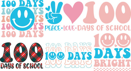 100 Days of School SVG Bundle -100 Days of School SVG, Vector Design, 100 Days of School Vector SVG File, 100 Days of School Shirt SVG, 100 Days of School mug SVG
