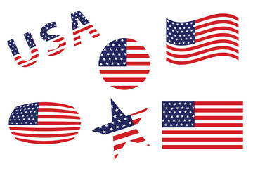 USA National Flag. United States