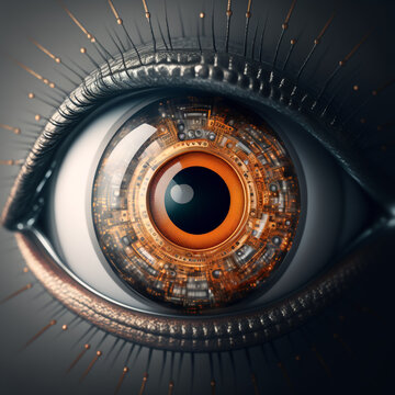 artificial robotic eye