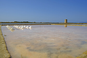 le saline di Trapani in Sicilia