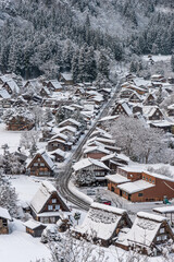 雪の白川郷