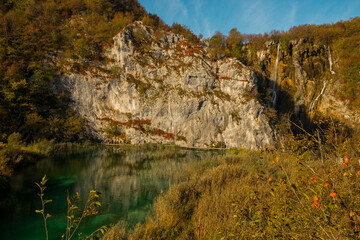 Autumn in Plitvice lakes national park, Croatia
