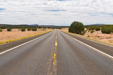 historic Route 66 near Truxton (Mohave county, Arizona, United States) 