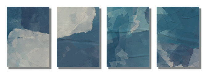 Abstract watercolor brush background.
