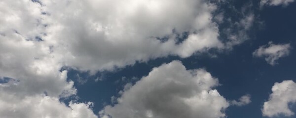 blue sky and white clouds background very cool