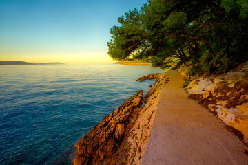 Drvenik - croatian resort, Makarska riviera, Dalmatia, Croatia, Europe,...exclusive - this image is...