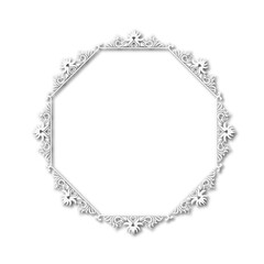 frames in vintage style with elements of ornament, art, pattern, background, texture