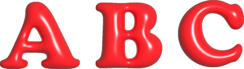 Vector illustration alphabet love