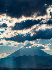 Volcán de Agua view from Guatemala city