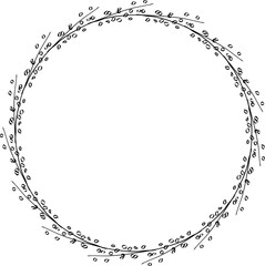 round frame for your text