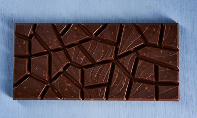 Milk chocolate with hazelnuts