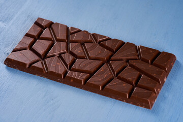 Milk chocolate with hazelnuts