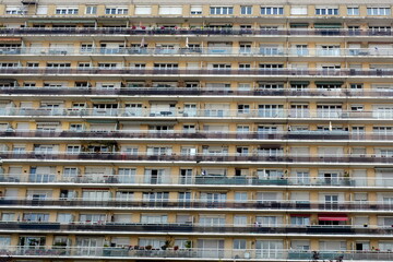 Wohnfassade in Paris