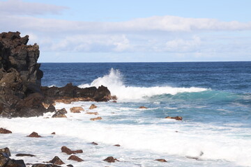 Brandung an der Nordk&uuml;ste von Teneriffa