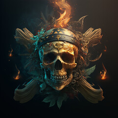 Pirate Theme, Generative AI