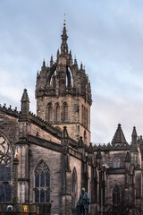 Fototapeta na wymiar St. Giles Kathedrale in Edinburgh