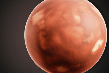 Koncepcja modelu planety Mars. © Adam Sadlak