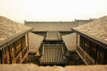 traditional Chinese house roofs