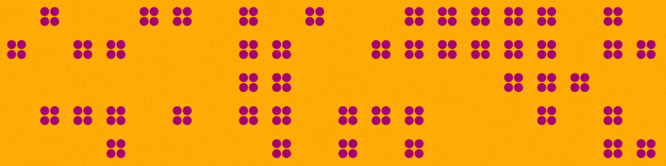 Abstract Color Halftone Dots generative art background illustration