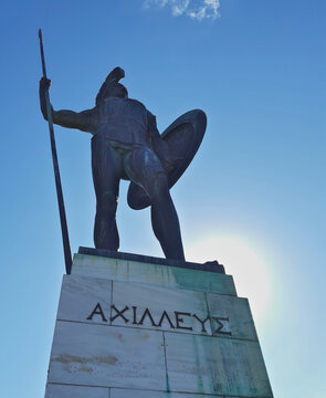 Achilles from  Achilleon Palace, Corfu, Greece 