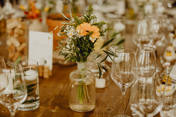 décoration de table de mariage provençale