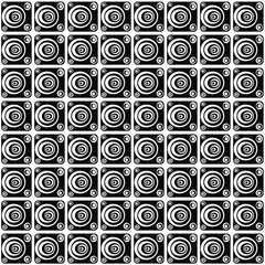 black and white seamless pattern