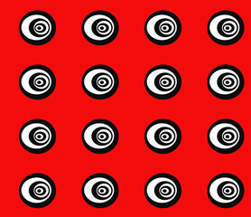 Black and white balls