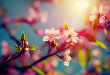 Cherry blossoms. Spring is coming soon..