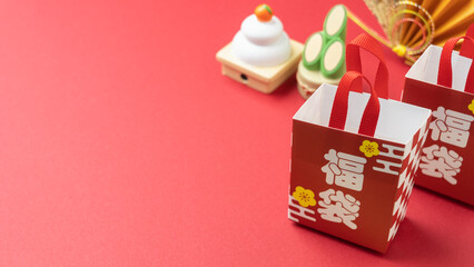 日本の福袋・初売りセール　イメージ