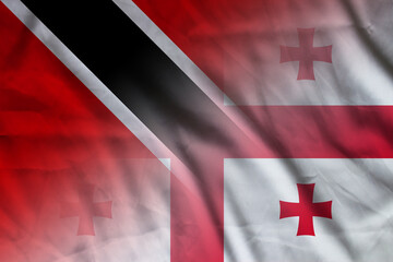 Trinidad and Tobago and Georgia government flag transborder contract GEO TTO