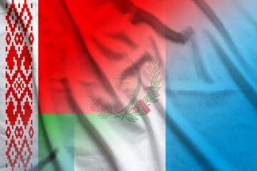 Belarus and Guatemala official flag international relations GTM BLR