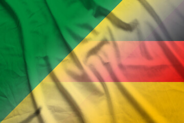 Republic of the Congo and Germany government flag transborder negotiation DEU COD