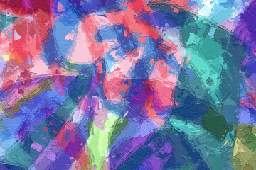 Abstract free geometric background illustration