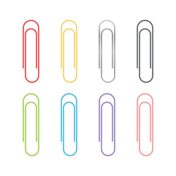 Plastic Paper Clips, Office Supplies Paper Clips
