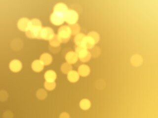 abstract golden bokeh background