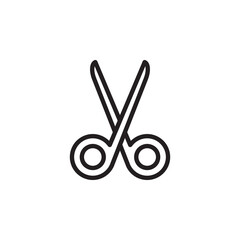 scissor vector for website symbol icon presentation