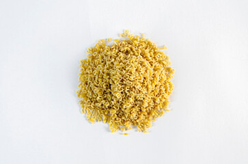 Sopa de letras en fondo blanco