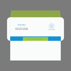 professional Post card and envelope design. unique and clean envelope design.