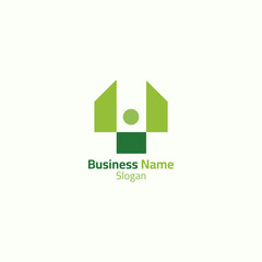 People logo made of three unique shapes.