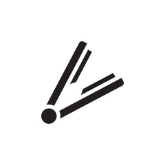 hair clamp vector for website symbol icon presentation