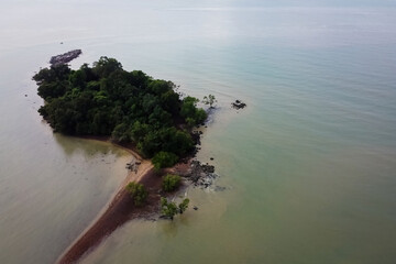 beautiful beach at malaysia