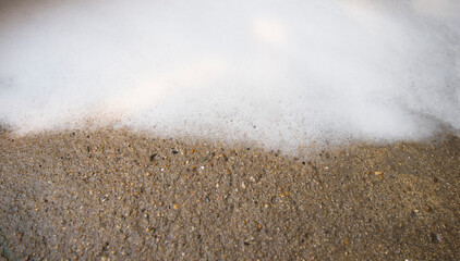 concept pattern background sand on the beach