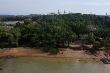 beautiful beach at malaysia