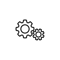 gear icon vector design templates