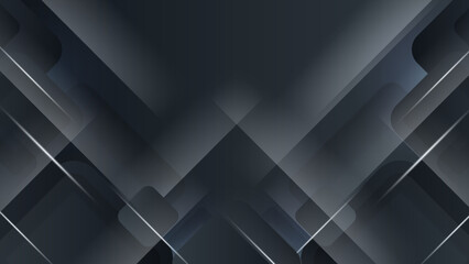 elegant black background with overlap layer