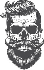skull hipster