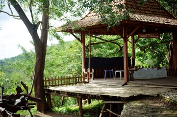 gazebo in the park