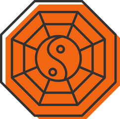 Yin Yang icons, Chinese new year, New design icons.