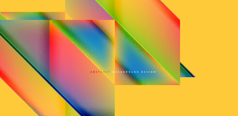 Obraz premium Dynamic bright lines abstract background, stripes with fluid colors, liquid gradients. Vector Illustration For Wallpaper, Banner, Background, Card, Book Illustration, landing page