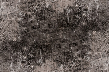 Rustic dark grunge textured old cement plaster wall